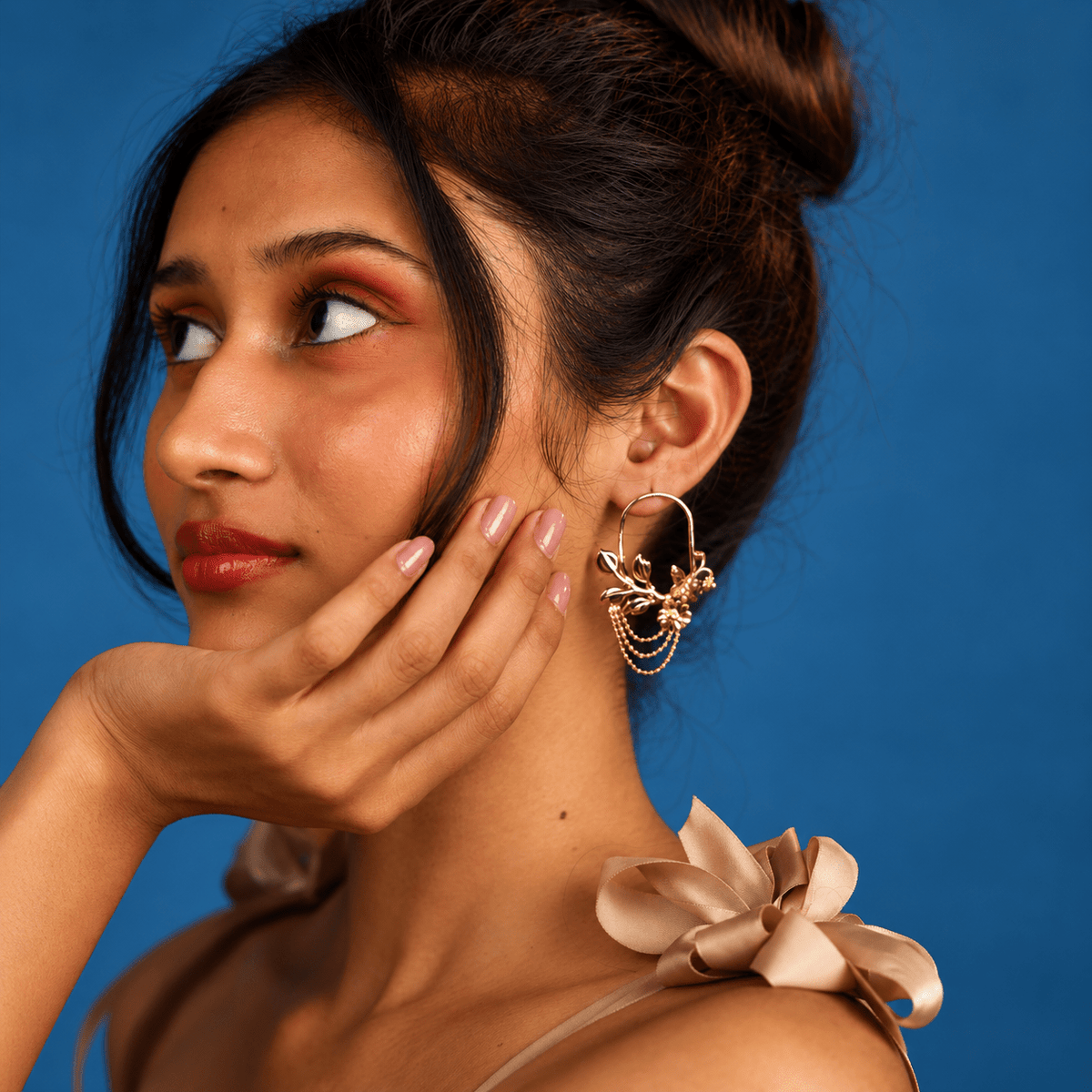 Golden Grove Ear Dangler - CiceroniNail RingKalon Art Jewellery