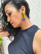 Golden Iris Earrings - CiceroniEarringsBandish