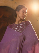 Gond Purple Dupatta - CiceroniDupattaShades of India