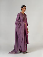 Gond Purple Dupatta - CiceroniDupattaShades of India