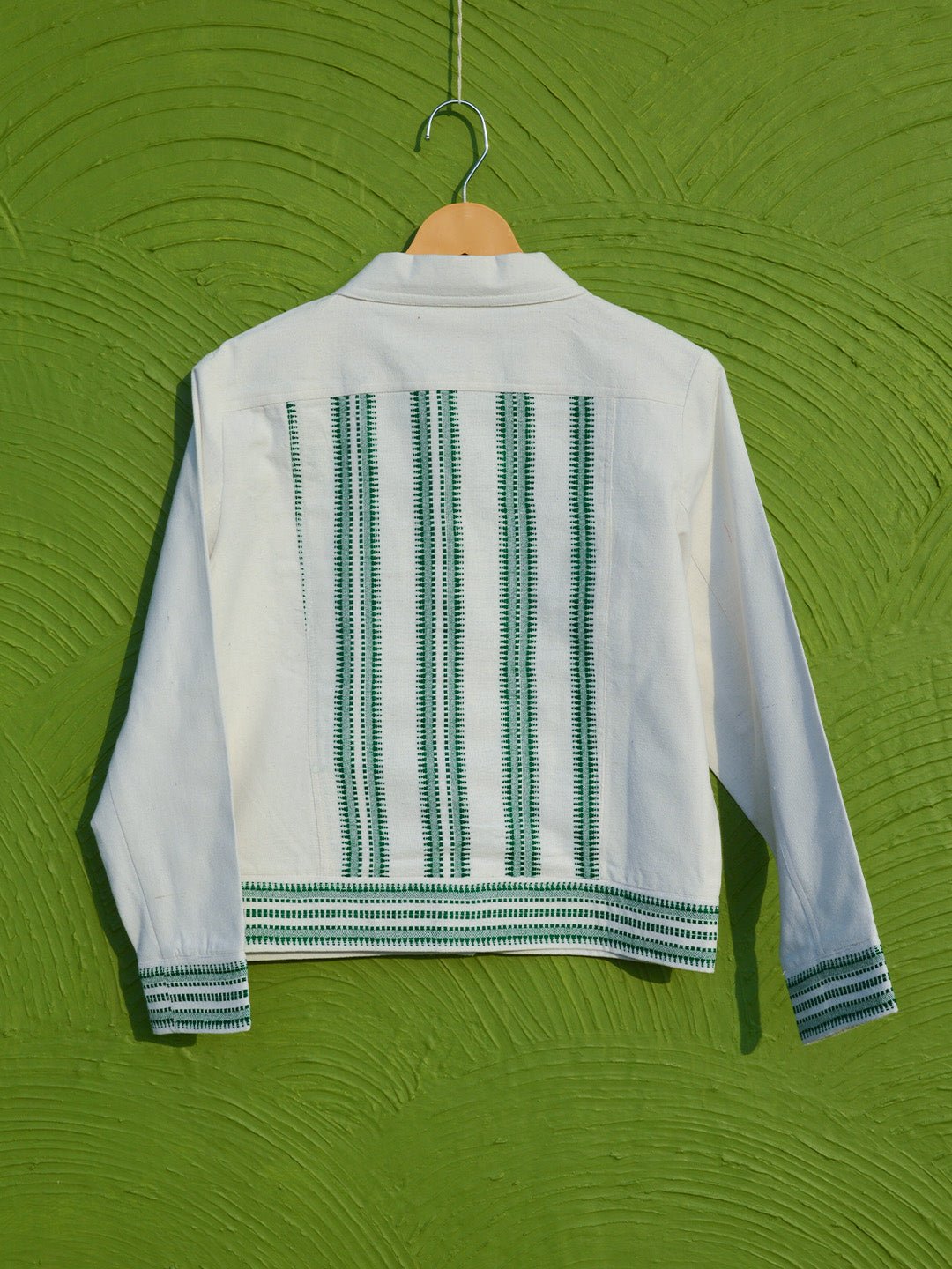 Green Biker Jacket - CiceroniJacketsJohargram