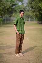 Green Embroidered Shirt - CiceroniMen ShirtsRAAS Life