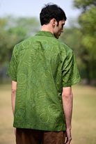 Green Embroidered Shirt - CiceroniMen ShirtsRAAS Life