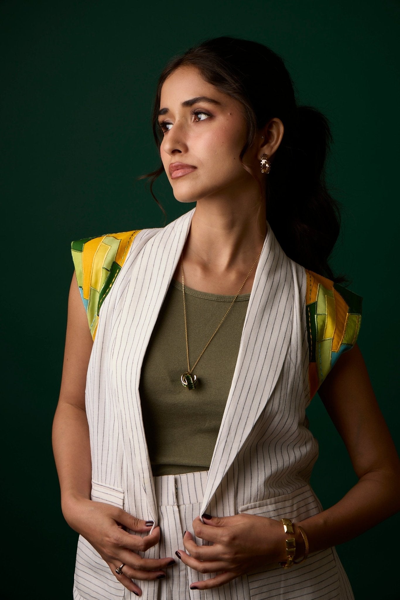 Greener Co - ord Set - CiceroniCo - ord SetArtbeats by Keerthana