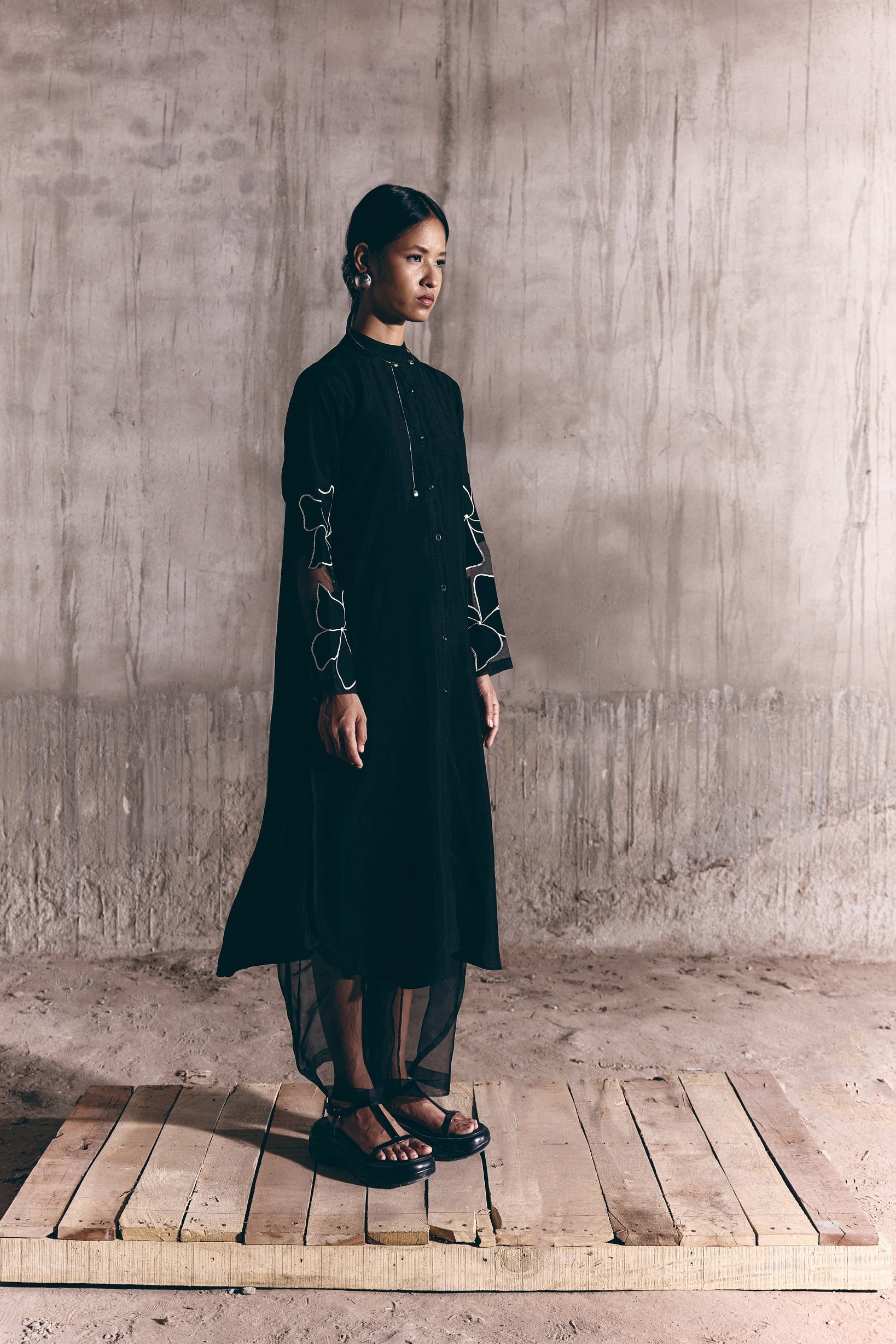 Ground Kurta with Fade Trousers - CiceroniKurta Set, Festive WearATBW