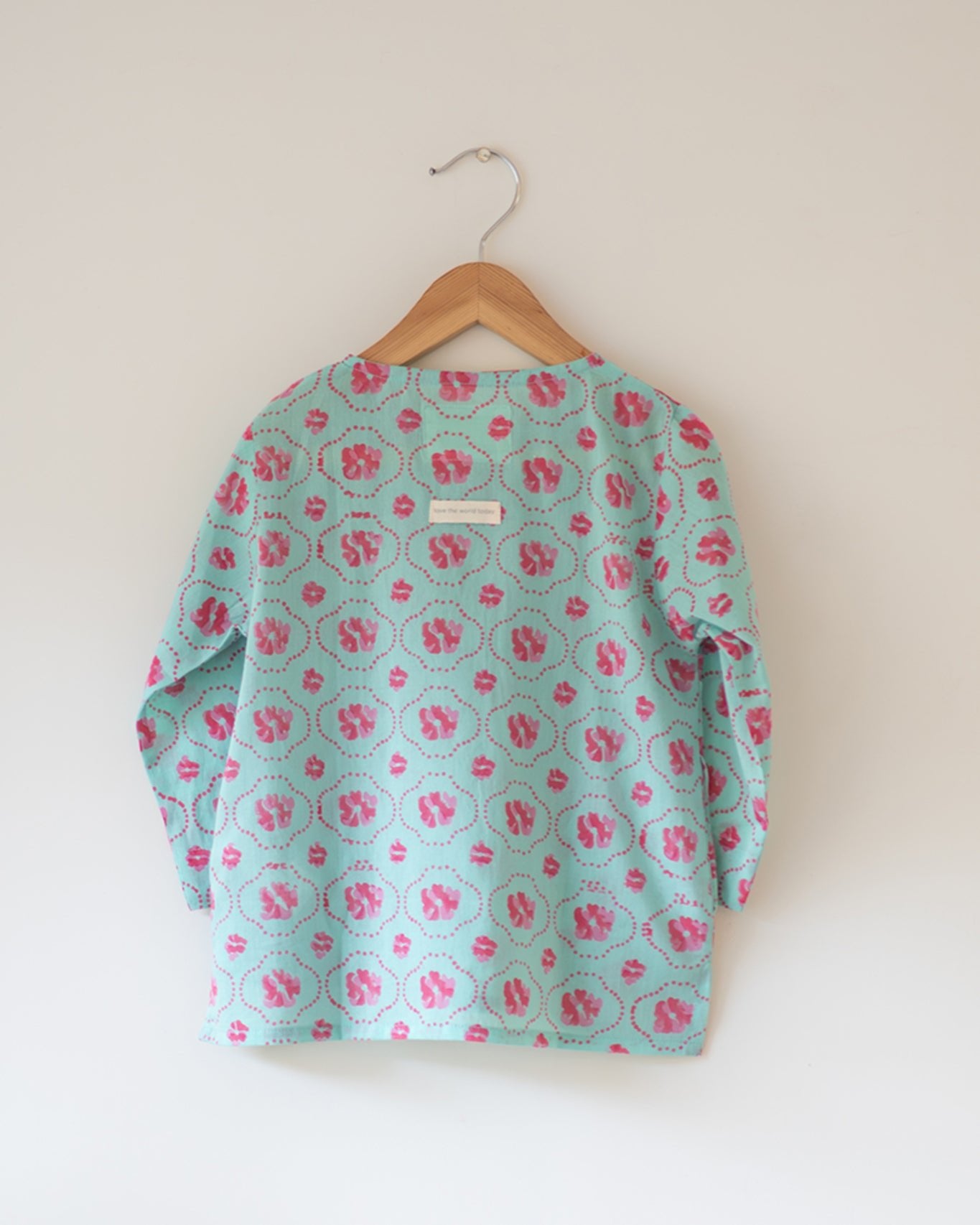 Gul Cotton Blue Floral Kurta - CiceroniKurtaLove The World Today