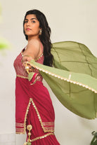 Gulab Sohini Sharara Set - CiceroniKurta Set, Festive WearOmaana