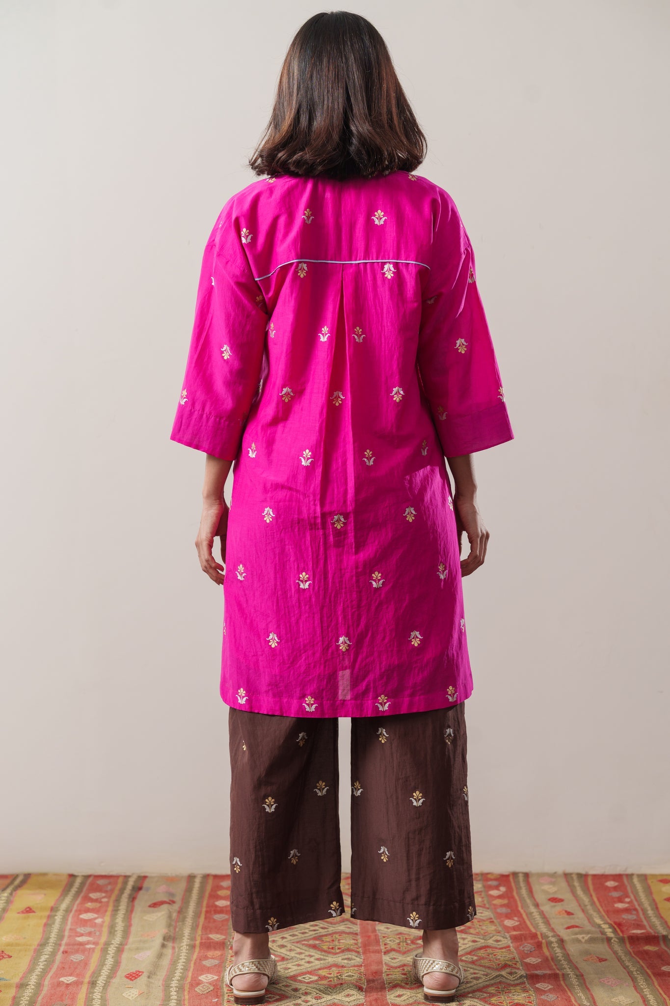 Gulabi Tunic - CiceroniTunicsRaga & Co.