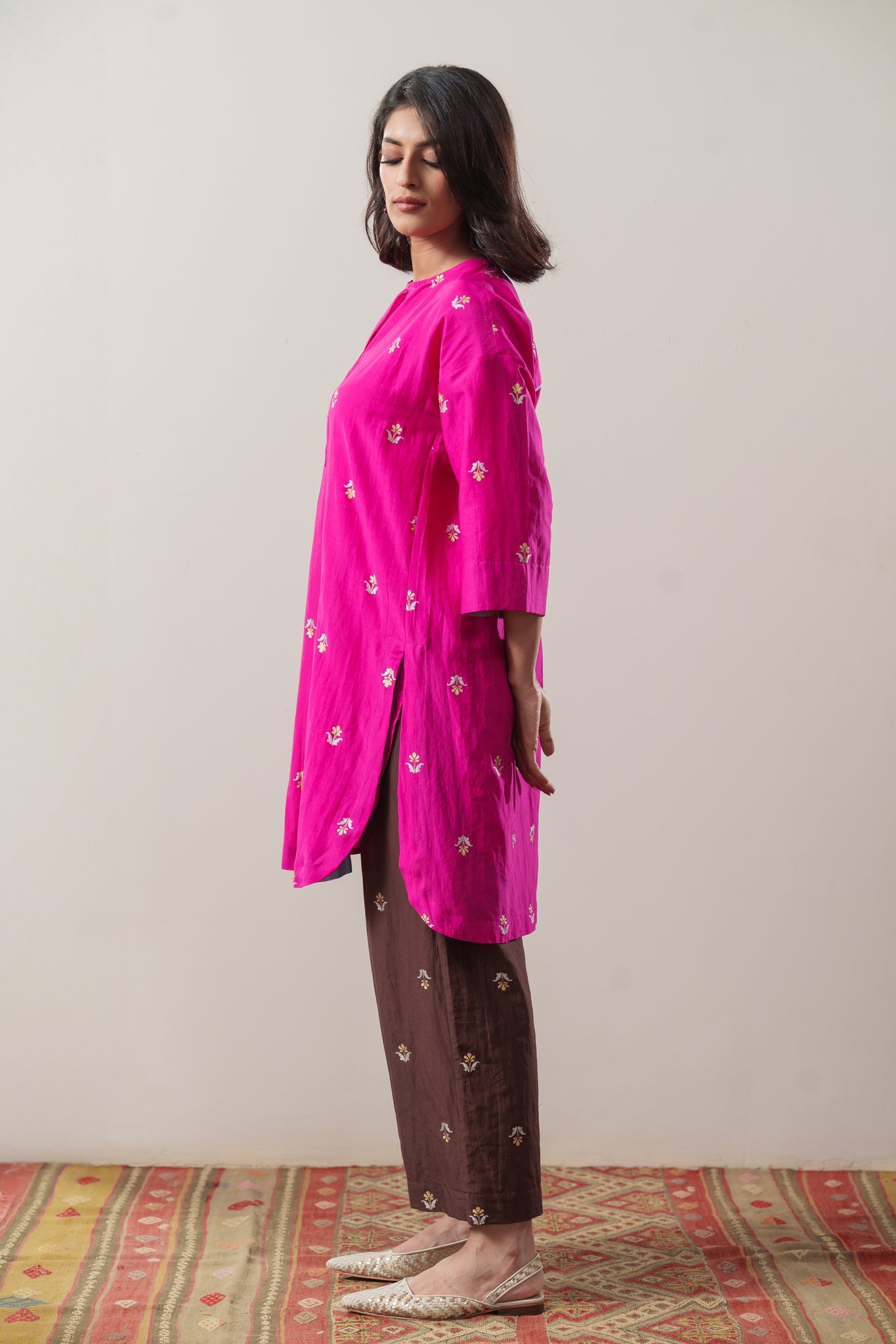 Gulabi Tunic - CiceroniTunicsRaga & Co.