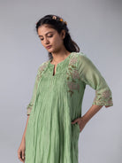 Gulmohar Green Kurta - CiceroniKurtaShades of India