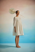 Hakanai Square Sleeve Top - CiceroniTopsAhmev