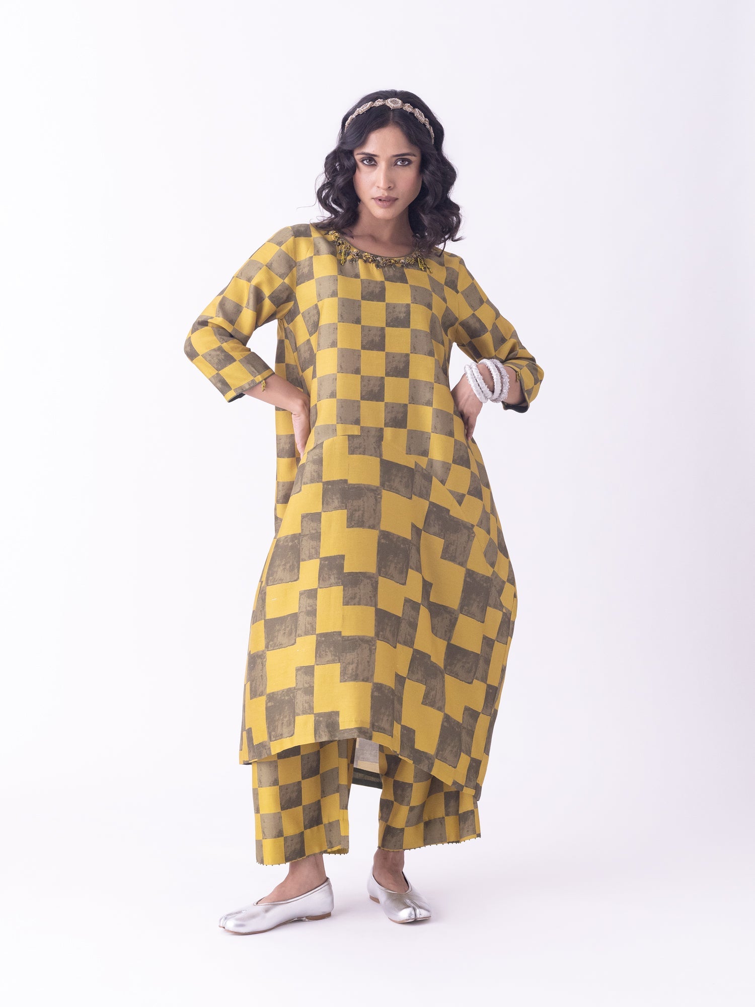 Haldi Kaftan - CiceroniKaftanShades of India