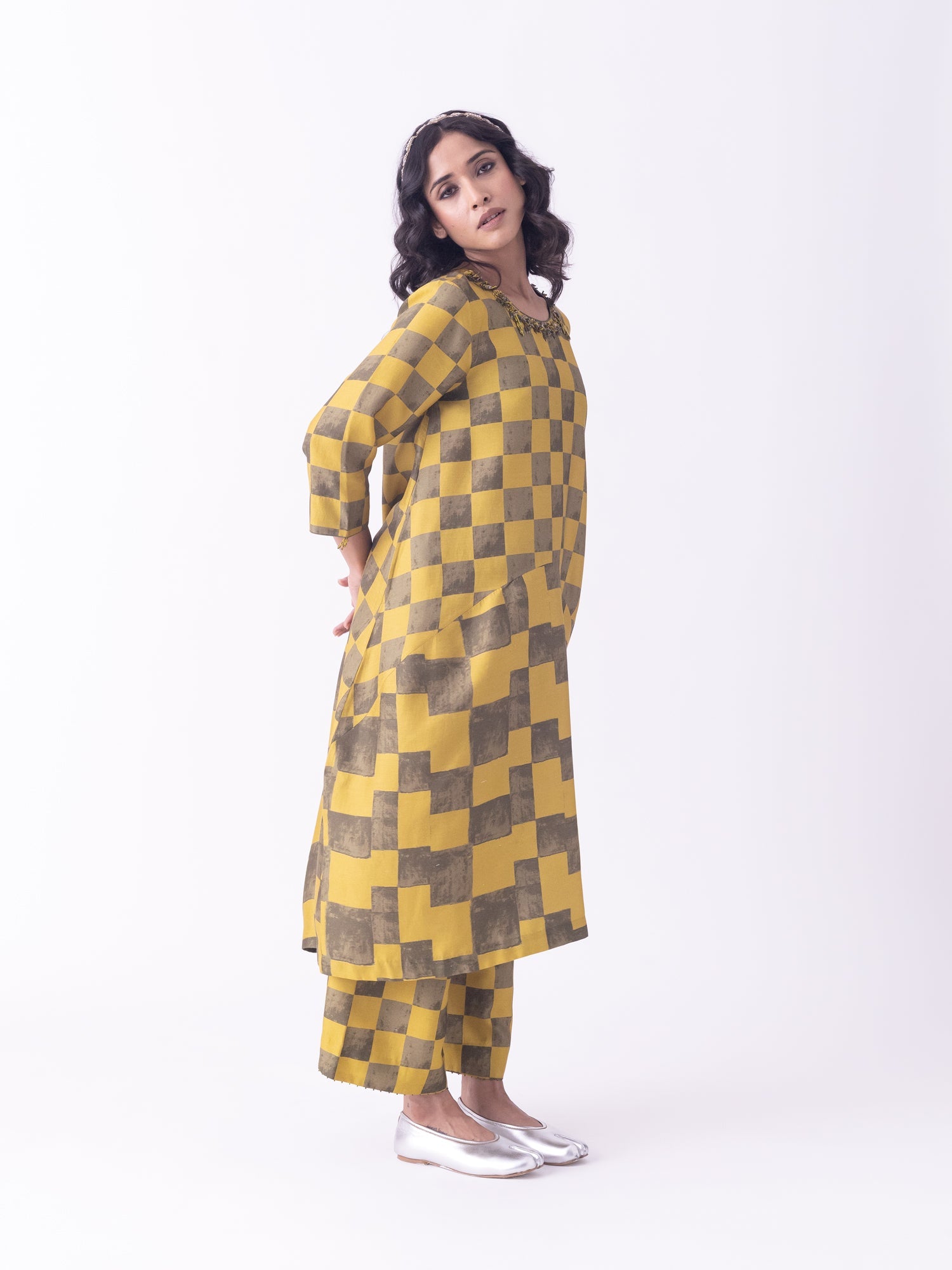 Haldi Kaftan - CiceroniKaftanShades of India
