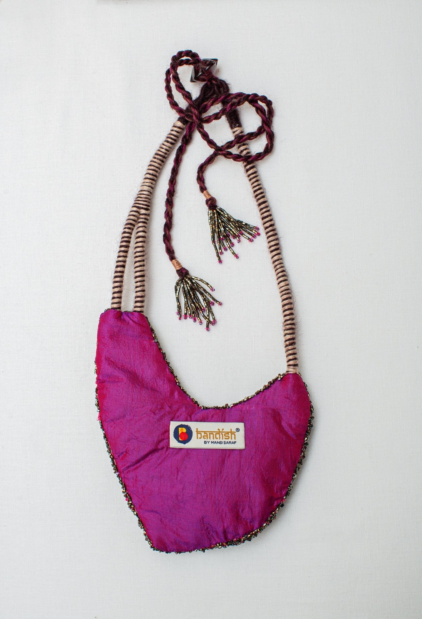 Half Moon Statement Necklace - CiceroniNeckpieceBandish