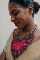 Half Moon Statement Necklace - CiceroniNeckpieceBandish