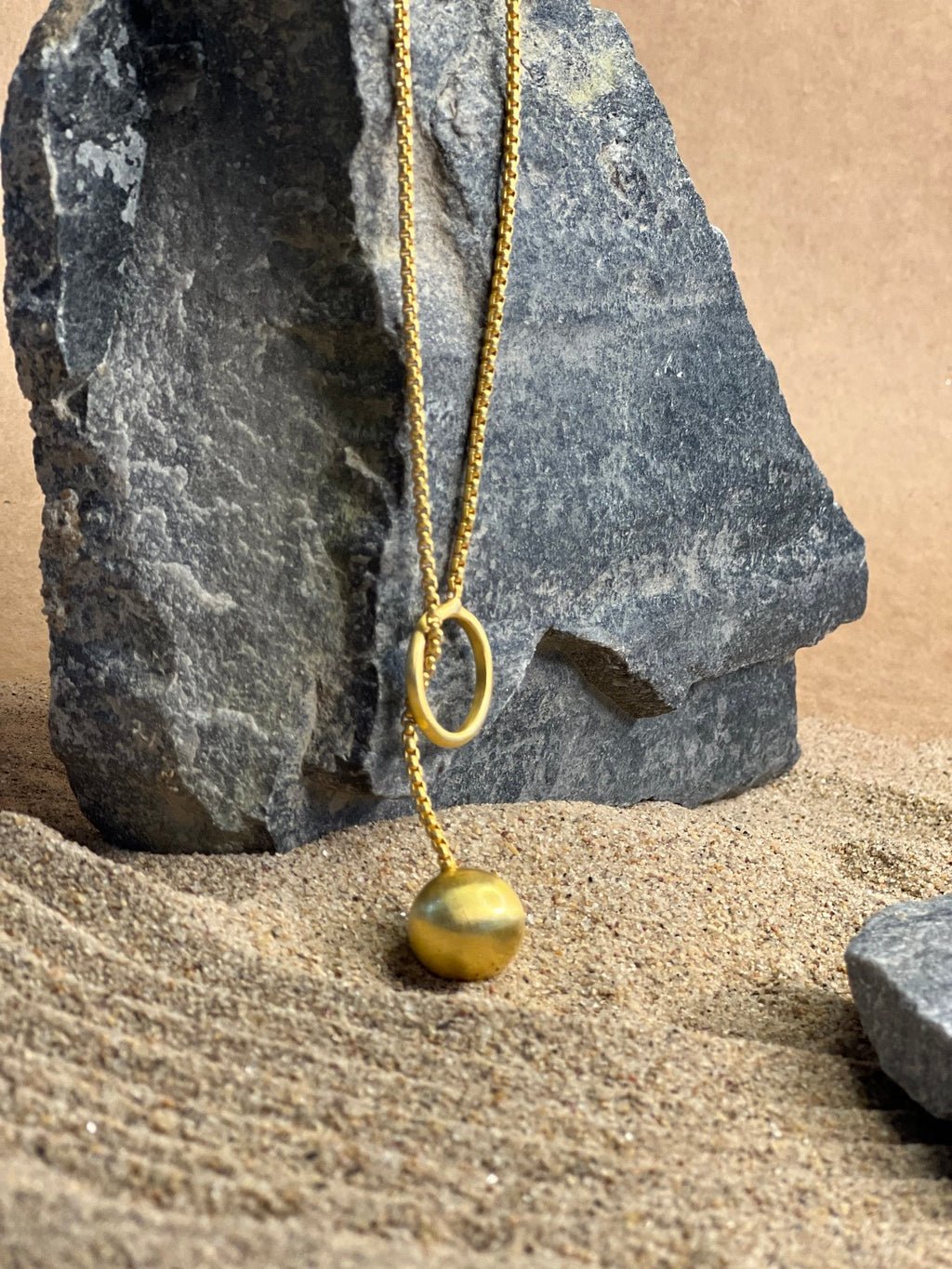 Halo and Ball Necklace - CiceroniNecklaceThe Loom Art