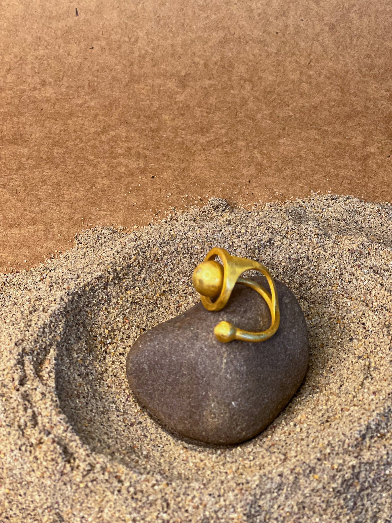 Halo and Ball ring - CiceroniRingsThe Loom Art