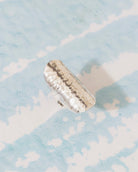 Hammered Long Ring - CiceroniRingUnbent