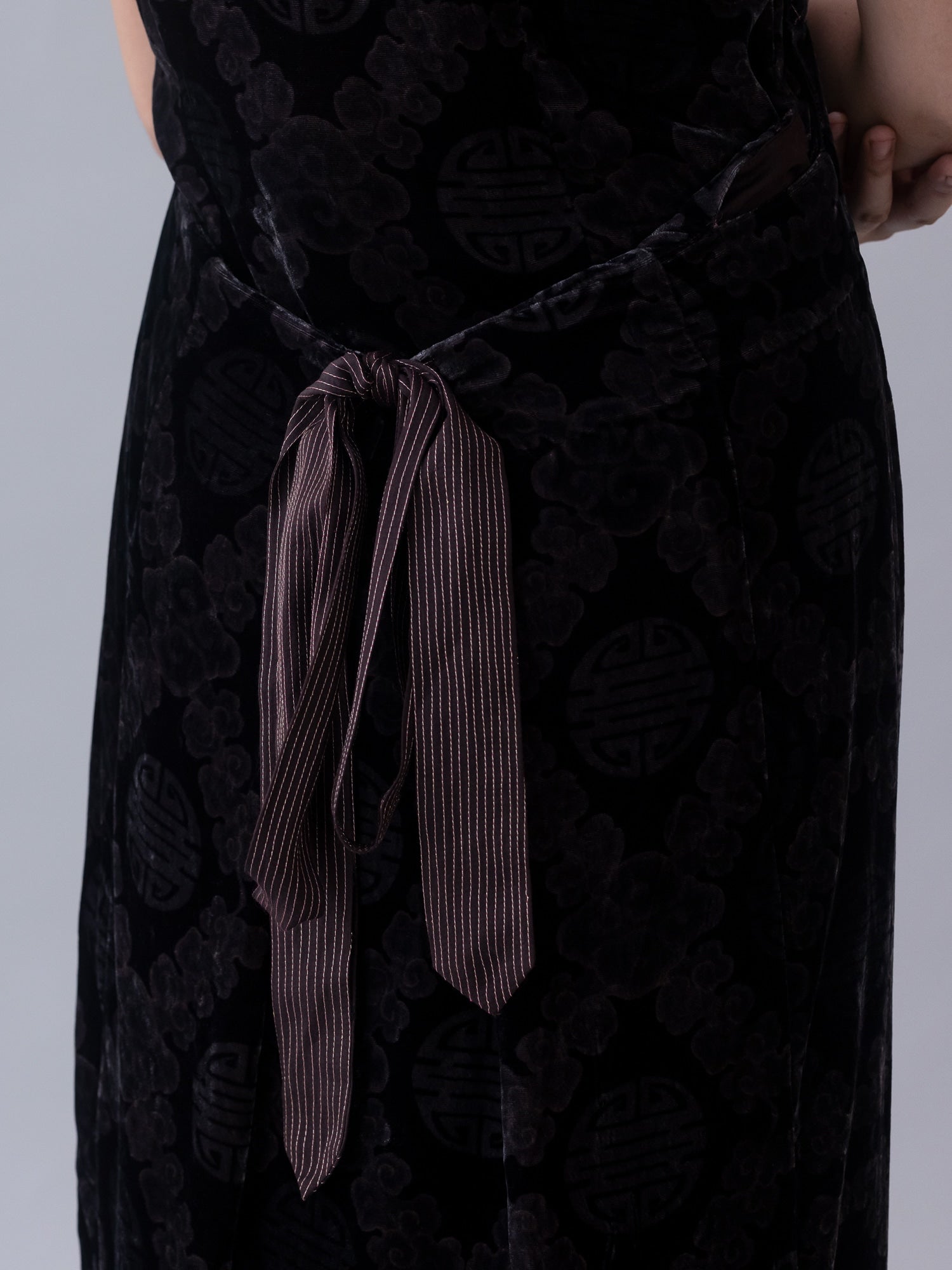 Hanbok Black Dress - CiceroniDressesShades of India