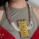 Handwoven Amulet Necklace - CiceroniNeckpieceBandish