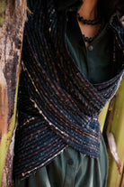 Handwoven Seattle Wrap Dress - Green - CiceroniDressesThe Terra Tribe