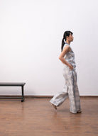Hannah Co - ord - White & Indigo - CiceroniCo - ord SetHiranya