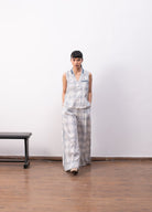 Hannah Co - ord - White & Indigo - CiceroniCo - ord SetHiranya