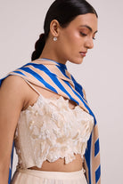 Hansa - Snow Laden Skirt Set - CiceroniLehenga SetMadder Much