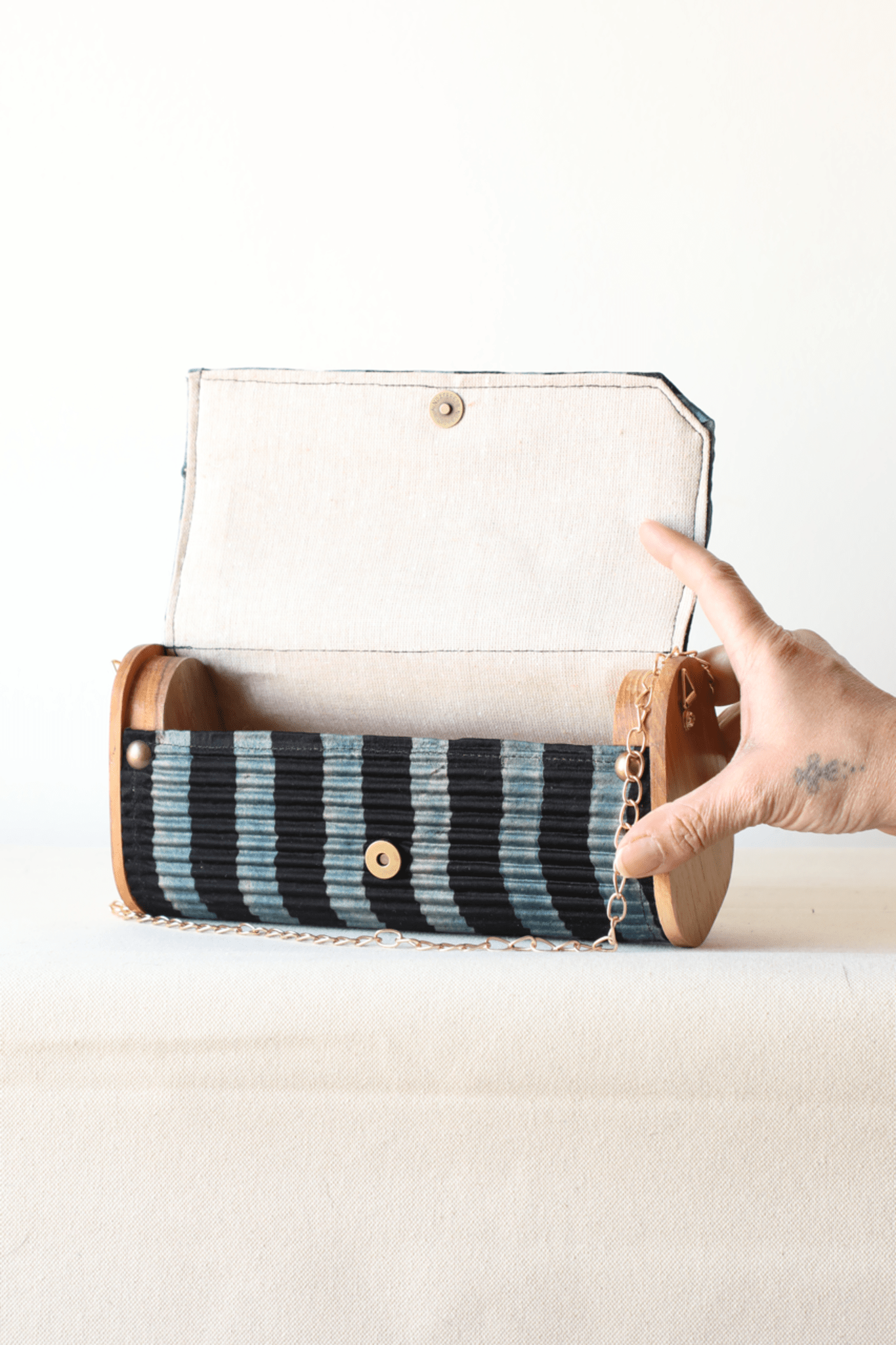 Harir Upcycled Mini Clutch - CiceroniBagsLukka Chuppi