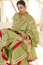 Harit Meera Sharara Set - CiceroniKurta Set, Festive WearOmaana