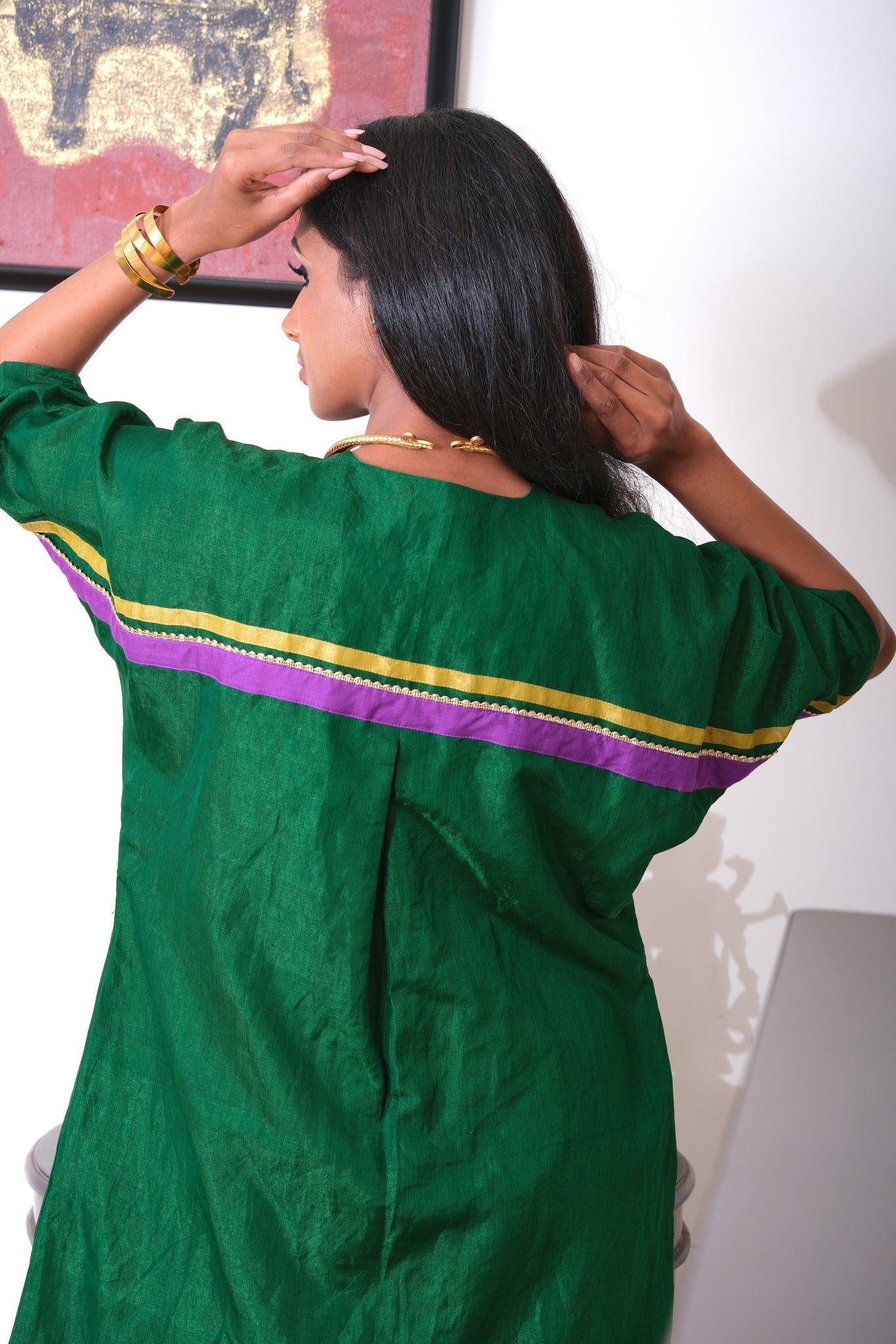 Haritha Purbi Set - RTS - CiceroniKurta Set, Festive WearRaga & Co.