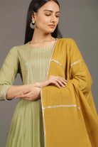 Hariyali Heer Anarkali Suit - CiceroniKurta Set, Festive WearOmaana