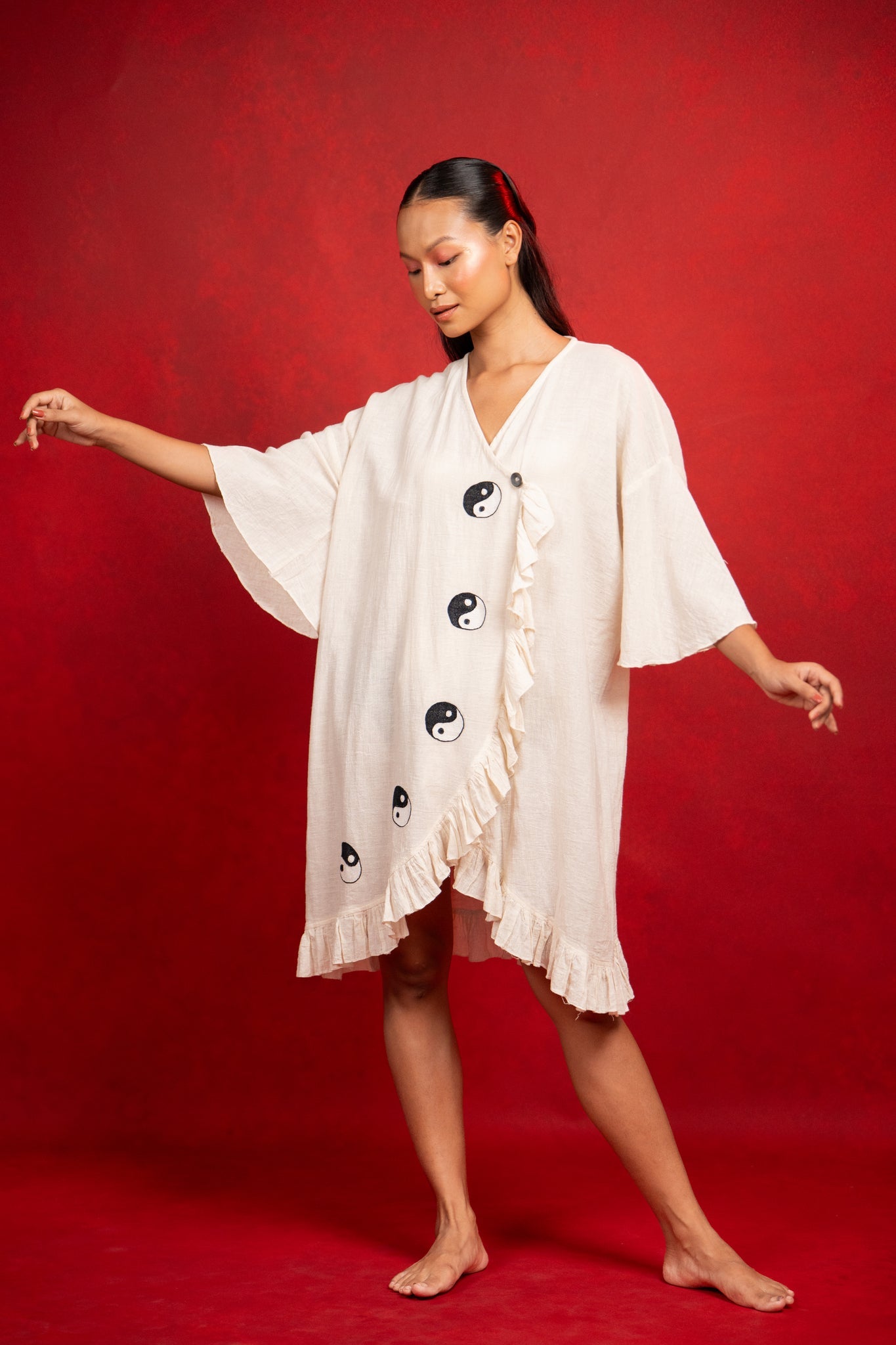 Harmony Wrap Cover - Up Dress - CiceroniDressesVarso