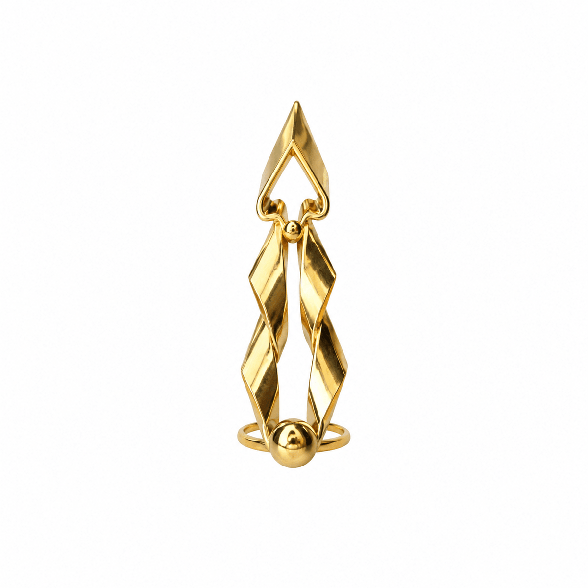 Heart Piercer Nail Ring - CiceroniNail RingKalon Art Jewellery