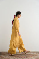 Heer Co - ord Set - Yellow - CiceroniKurta Set, Festive WearRAAS Life