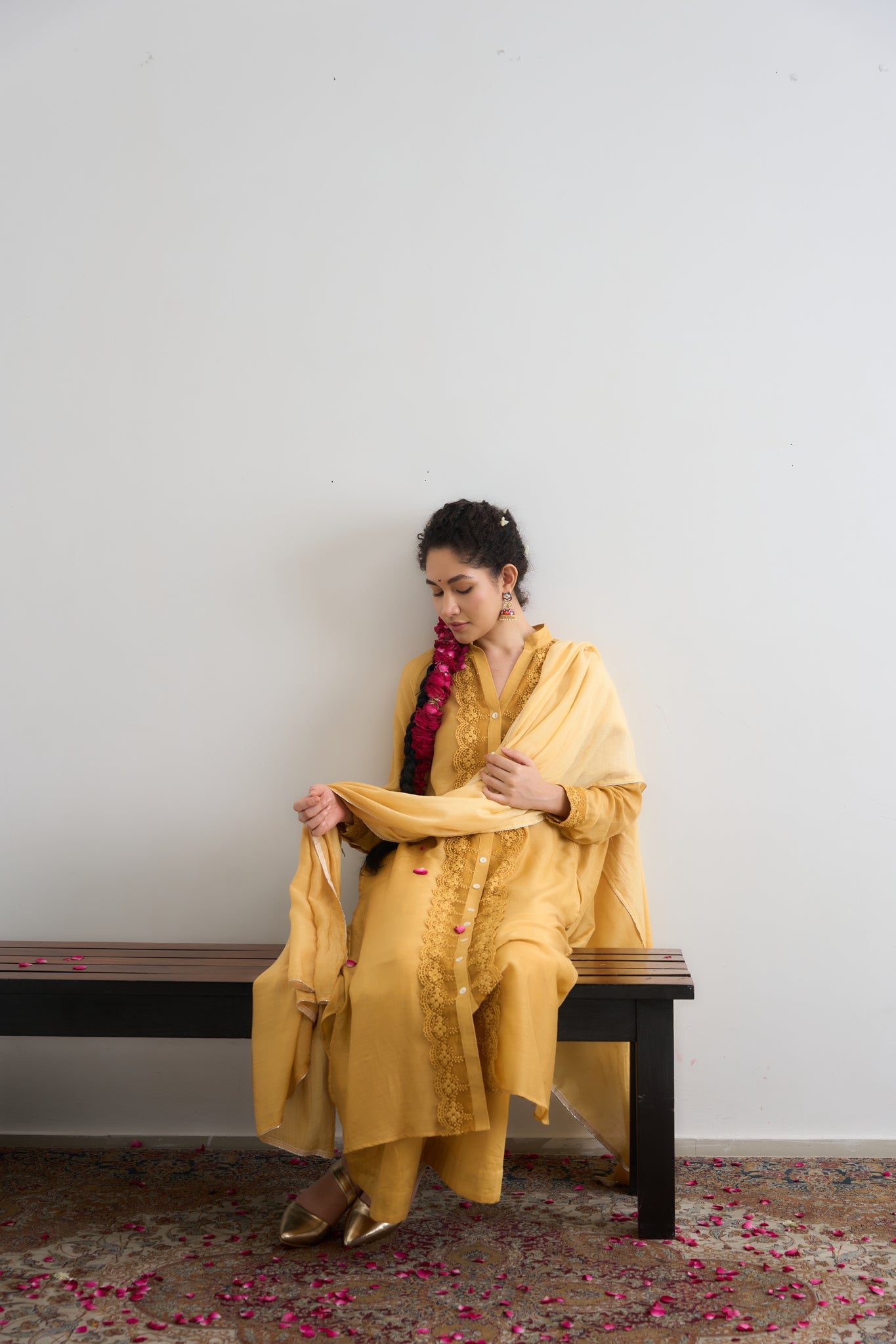 Heer Co - ord Set - Yellow - CiceroniKurta Set, Festive WearRAAS Life