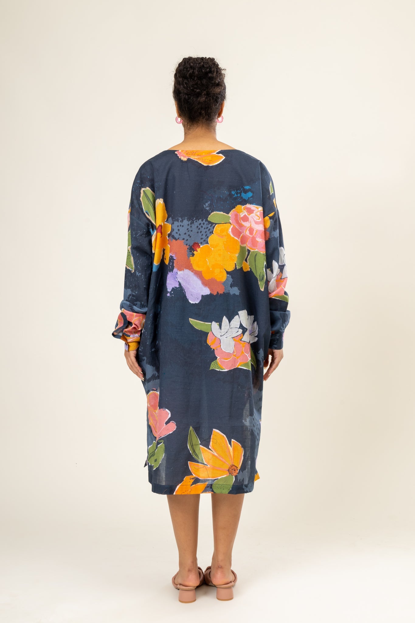 Helen Floral Kaftan - CiceroniKaftanDoodlage