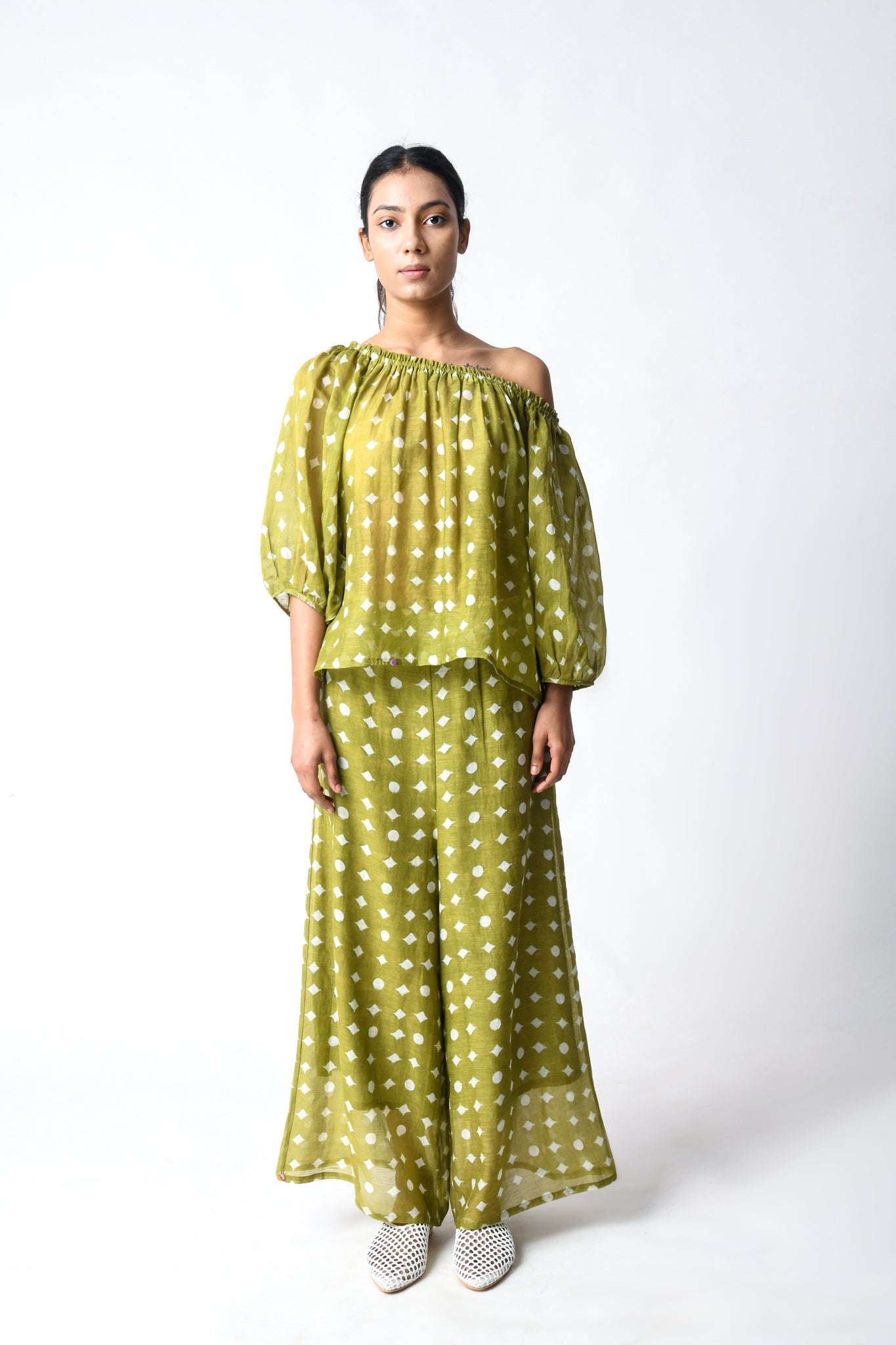 Henna Off Shoulder Co - ord Set - CiceroniCo - ord SetJayati Goenka