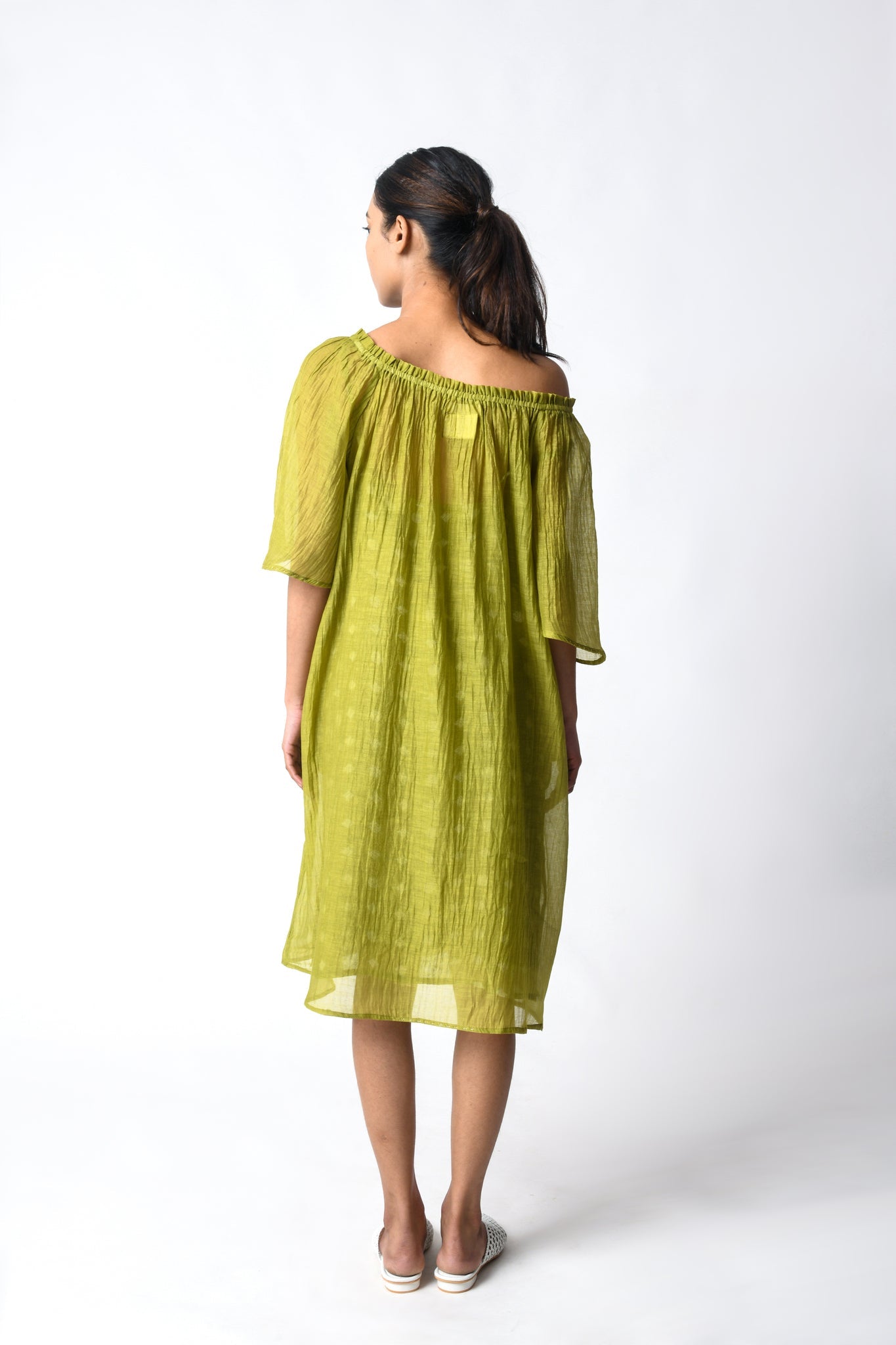 Henna Off - shoulder Dress - CiceroniDressesJayati Goenka