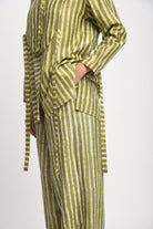 Herb Stripe Co - ord Set - CiceroniCo - ord SetJayati Goenka