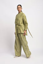 Herb Stripe Co - ord Set - CiceroniCo - ord SetJayati Goenka