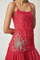 Hibisca Embroidered Dress - CiceroniDressPants and Pajamas