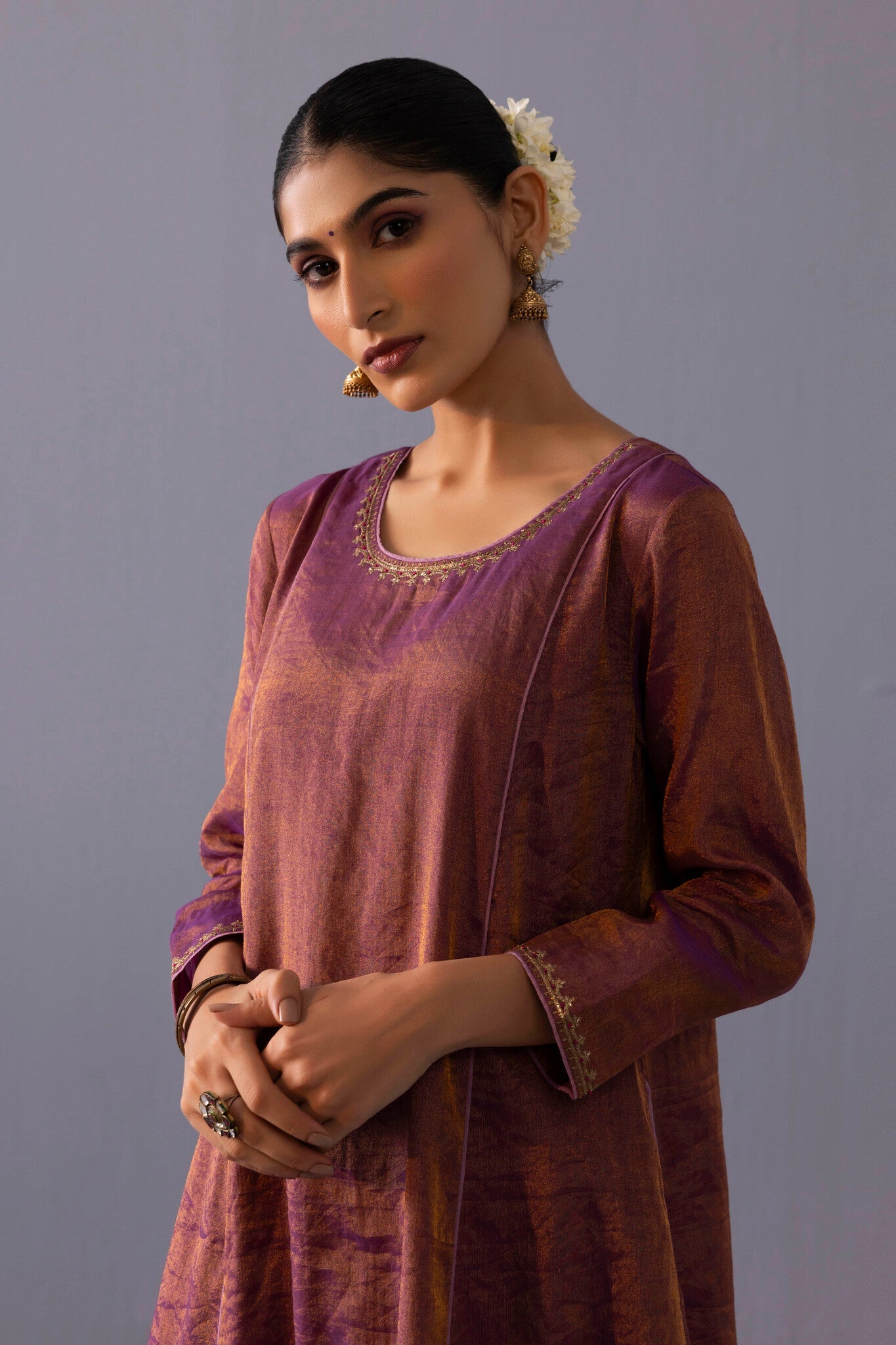 Himani Kurta Set - Purple - CiceroniKurta SetsLabel Shreya Sharma