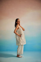 Hiroko Pleated Dress Set - CiceroniKurta Set, Everyday WearAhmev