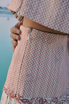 ⁠Hnin Quilted Skirt - CiceroniSkirtsAhmev