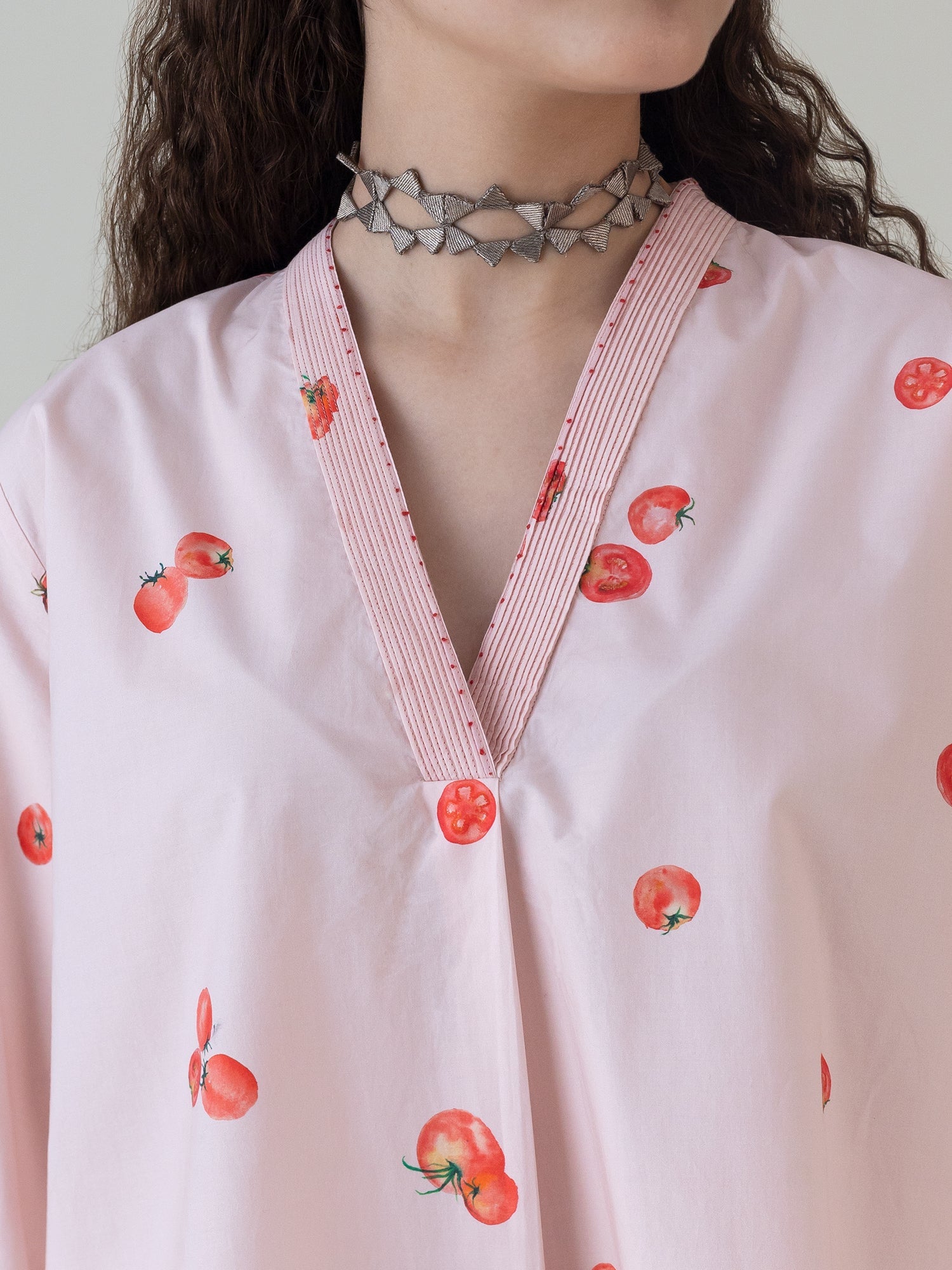 Hojo Pink Top - CiceroniWomen ShirtsShades of India