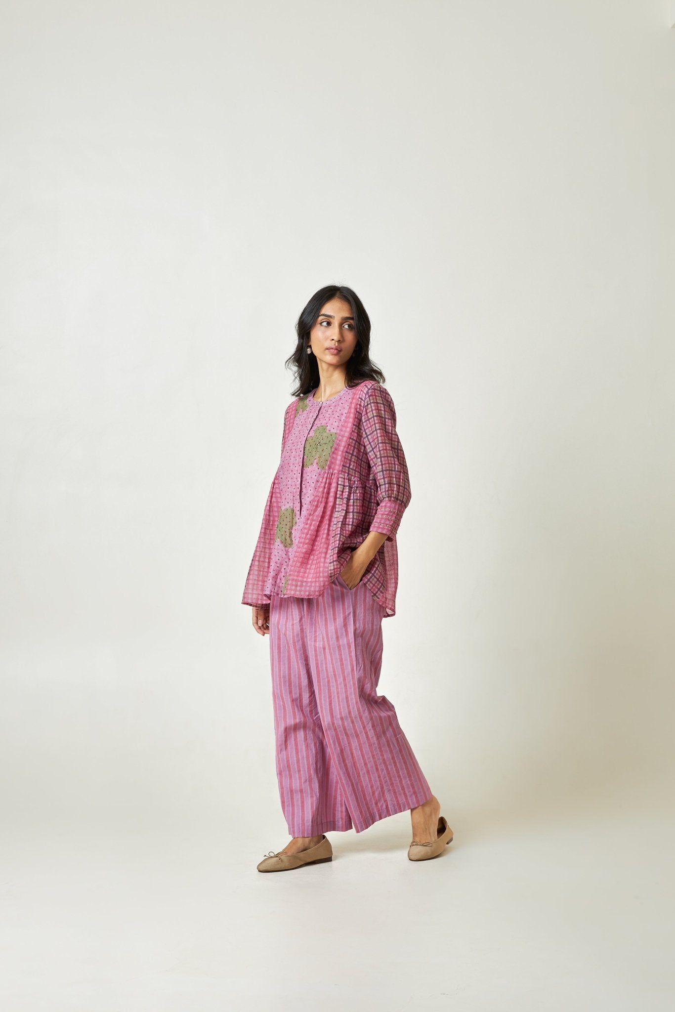 Holiday Mood embroidered co-ord Set - CiceroniCo-ord SetPants and Pajamas
