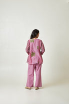 Holiday Mood embroidered co-ord Set - CiceroniCo-ord SetPants and Pajamas