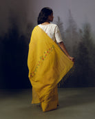 Holud Phool Saree - CiceroniSareeGulmohar Calcutta