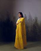 Holud Phool Saree - CiceroniSareeGulmohar Calcutta